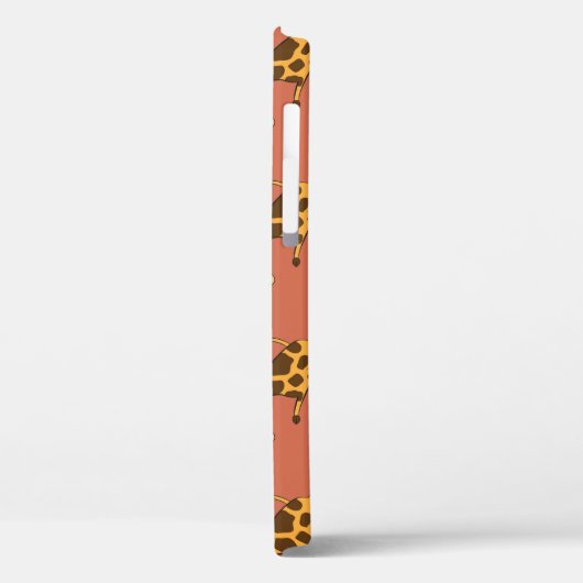 Naadloze Giraffe Patroon  Illustratie Case-Mate iPhone Case (Achterkant / Links)