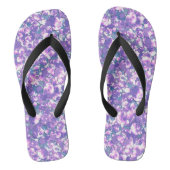 Naadloze glitter sparkles sequenschuimen zilver teenslippers (Voetbed)