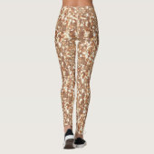 Naadloze glitter sparkles sequodeert schuimende go leggings (Achterkant)