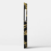 Naadloze gouden kettingpatrouillemode, Illustrator Case-Mate iPhone Case (Achterkant / Links)