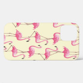 naadloze grafische, realistische flamingvogel Case-Mate iPhone case (Achterkant (horizontaal))