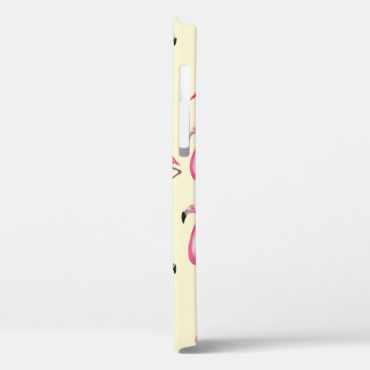  naadloze grafische, realistische flamingvogel Case-Mate iPhone case (Achterkant / Links)