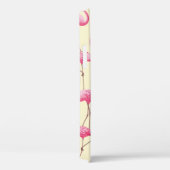  naadloze grafische, realistische flamingvogel Case-Mate iPhone case (Achterkant / Rechts)