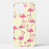  naadloze grafische, realistische flamingvogel Case-Mate iPhone case (Achterkant)