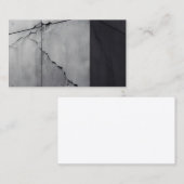Naadloze Grijze Concrete Blok Patroon Textuur Visitekaartje (Voorkant / Achterkant)
