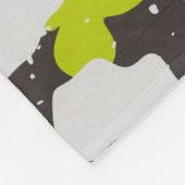 Naadloze grunge camouflage achtergrond. Camouflage Fleece Deken (Hoek)