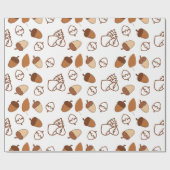 Naadloze Hazelnoot Verpakking Papier Gezellige Her (Vlak)