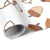 Naadloze Hazelnoot Verpakking Papier Gezellige Her (Rol Hoek)