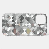 Naadloze heldere abstracte mozaïekgrijze achtergro Case-Mate iPhone case (Achterkant (horizontaal))