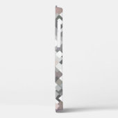 Naadloze heldere abstracte mozaïekgrijze achtergro Case-Mate iPhone case (Achterkant / Links)