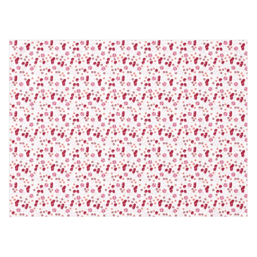 Naadloze heldere Cherry berry snoep lollipopes zoe Tafelkleed (Voorkant (Horizontaal))