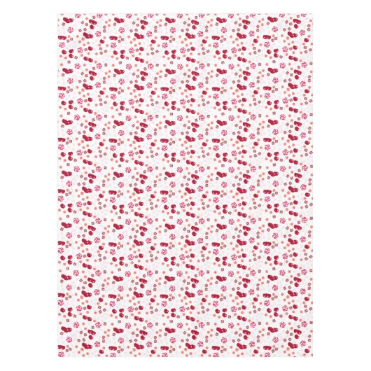 Naadloze heldere Cherry berry snoep lollipopes zoe Tafelkleed (Voorkant)