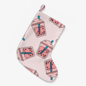 Naadloze heldere zeepbel van theevruchten zomer dr kleine kerstsok (Voorkant (Hangend))