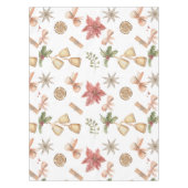 Naadloze Holiday Cheer patroon illustratie Tafelkleed (Voorkant)