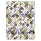 Naadloze ingecheckte vleid tartan patroon groene b tafelkleed (Voorkant)