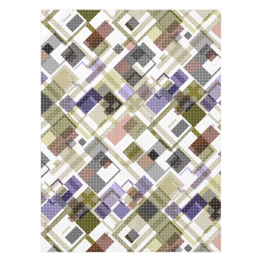 Naadloze ingecheckte vleid tartan patroon groene b tafelkleed (Voorkant)