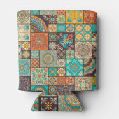 Naadloze islamitische, Arabische tegel patroon. Blikjeskoeler (Achterkant)