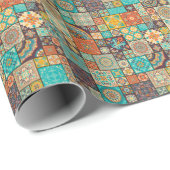 Naadloze islamitische, Arabische tegel patroon. Cadeaupapier (Rol Hoek)