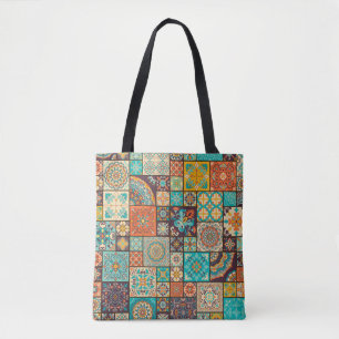 Naadloze islamitische, Arabische tegel patroon. Tote Bag