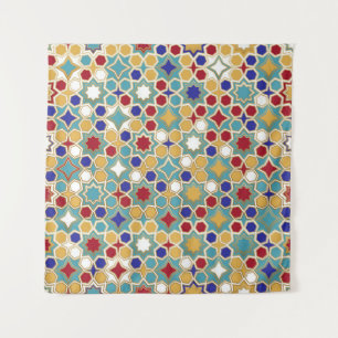 Naadloze islamitische kleurpatronen. Islamitische  Wandkleed