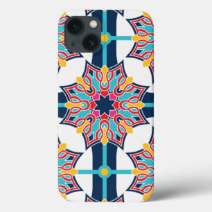 Naadloze islamitische kunst kleurrijk Case-Mate iPhone case