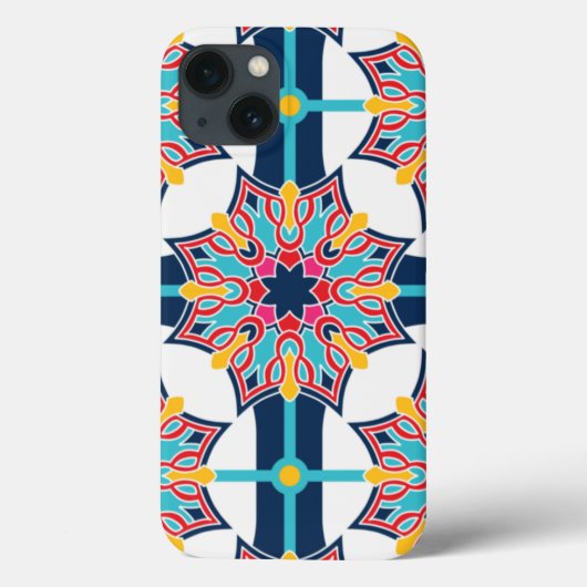 Naadloze islamitische kunst kleurrijk Case-Mate iPhone case (Achterkant)