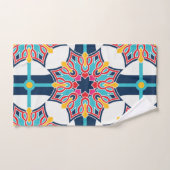 Naadloze islamitische kunst kleurrijk handdoek (Handdoek)