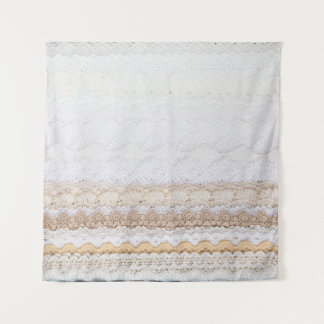 Naadloze Kantcollectie: Stof Textures Wandkleed