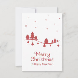 Naadloze kerst seizoen illustratie. kaart