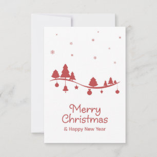 Naadloze kerst seizoen illustratie. kaart