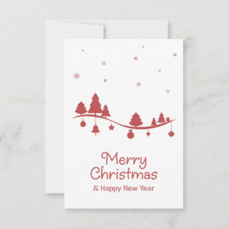 Naadloze kerst seizoen illustratie. kaart