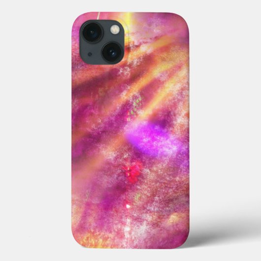 naadloze kleur paars, roze Case-Mate iPhone case (Achterkant)