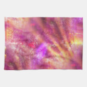 naadloze kleur paars, roze theedoek (Horizontaal)