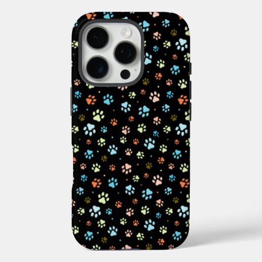 Naadloze kleurloze kleine dog pogen Case-Mate iPhone case (Achterkant)