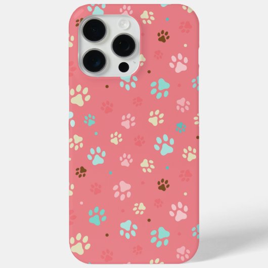 Naadloze kleurloze kleine dog pogen Case-Mate iPhone case (Achterkant)
