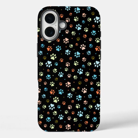 Naadloze kleurloze kleine dog pogen Case-Mate iPhone case (Achterkant)