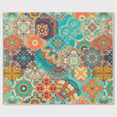 Naadloze kleurrijke patchwork-tegel met de islam,  cadeaupapier (Vlak)