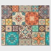 Naadloze kleurrijke patchwork-tegel met de islam, cadeaupapier (Vlak)