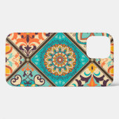 Naadloze kleurrijke patchwork-tegel met de islam, Case-Mate iPhone case (Achterkant (horizontaal))