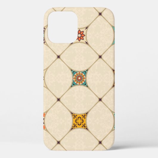Naadloze kleurrijke patchwork-tegel met de islam, Case-Mate iPhone case (Achterkant)