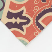 Naadloze kleurrijke patchwork-tegel met de islam,  fleece deken (Hoek)