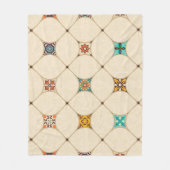 Naadloze kleurrijke patchwork-tegel met de islam,  fleece deken (Voorkant)