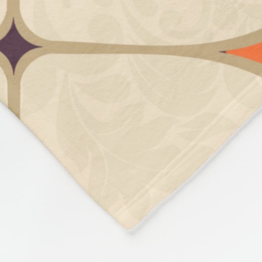 Naadloze kleurrijke patchwork-tegel met de islam,  fleece deken (Hoek)