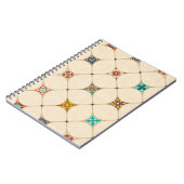 Naadloze kleurrijke patchwork-tegel met de islam, notitieboek (Linkerzijde)