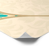 Naadloze kleurrijke patchwork-tegel met de islam, poster (Hoek)