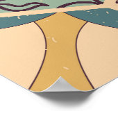 Naadloze kleurrijke patchwork-tegel met de islam,  poster (Hoek)