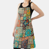Naadloze kleurrijke patchwork-tegel met de islam, schort (Insitu)