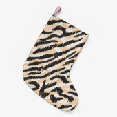 Naadloze  krabbel-zebra beschermhuls kleine kerstsok (Voorkant (Hangend))