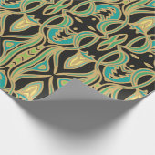 Naadloze kunstversiering in Art Nouveau-stijl Cadeaupapier (Hoek)