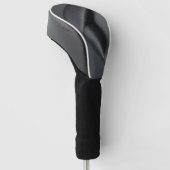 Naadloze lederen textuur patroon golfheadcover (Schuin)